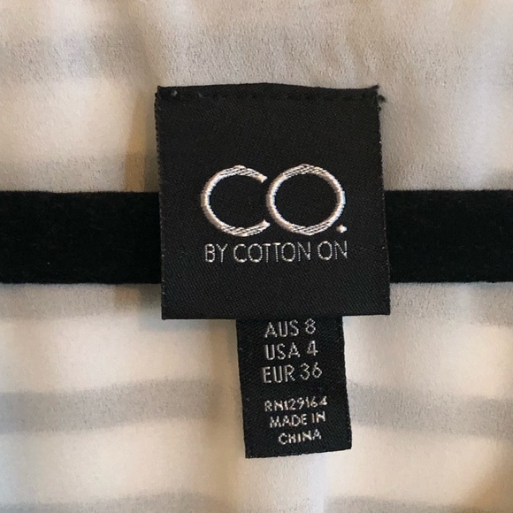 Silk Halter Stripe Split Tank Top - Picture 8 of 8